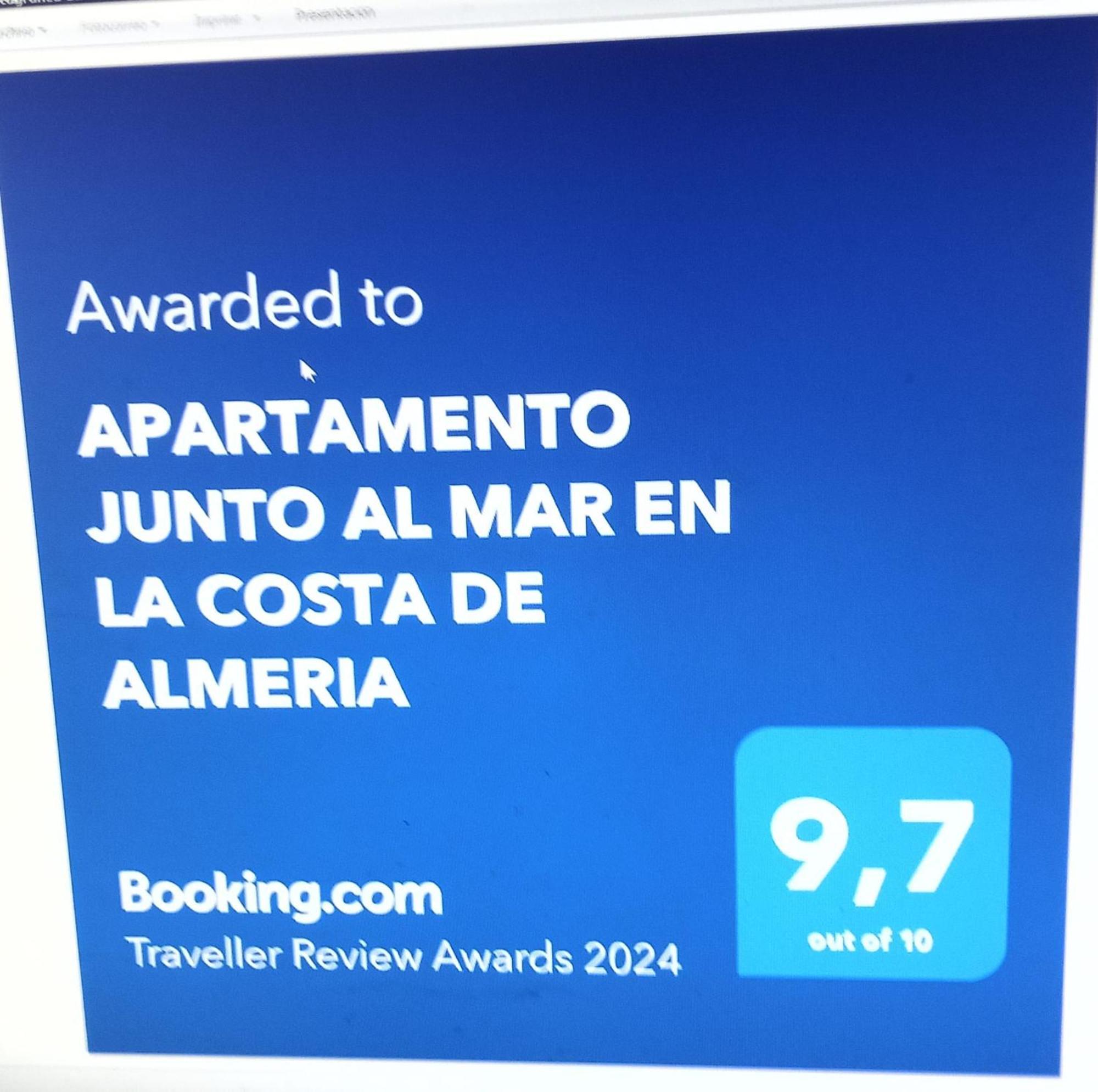 Apartamento Junto Al Mar En La Costa De Almeria El Pozo del Esparto Exterior photo